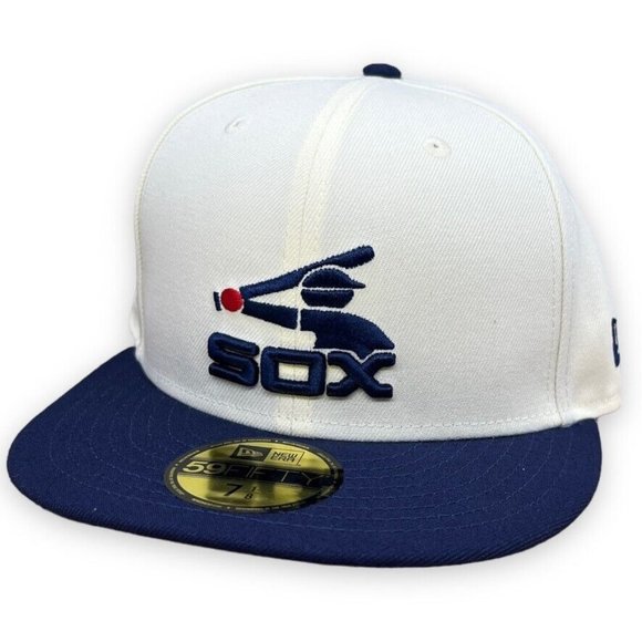 Chicago White Sox‎ Retro 50th All Star Game Patch  Fitted 7 1/8 New Era 59FIFTY - Picture 1 of 7